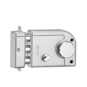 Dorset Phantom Lock for Main Door – Trio Lock for Main Door with Key & Knob [PHA301NS] (Nickel Silver)